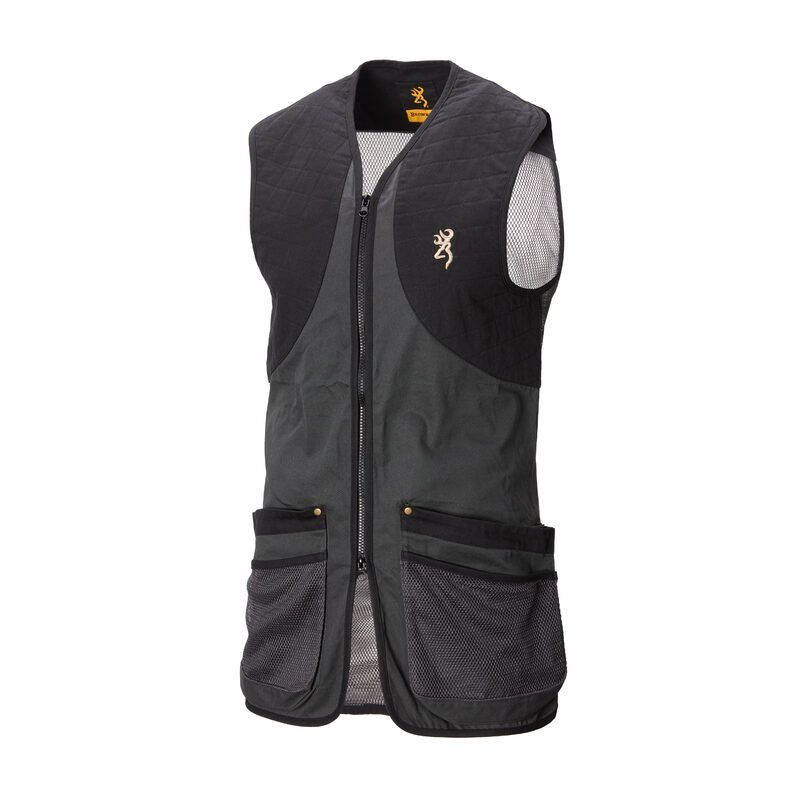 Browning Classic Anthracite Skeet Vest Front