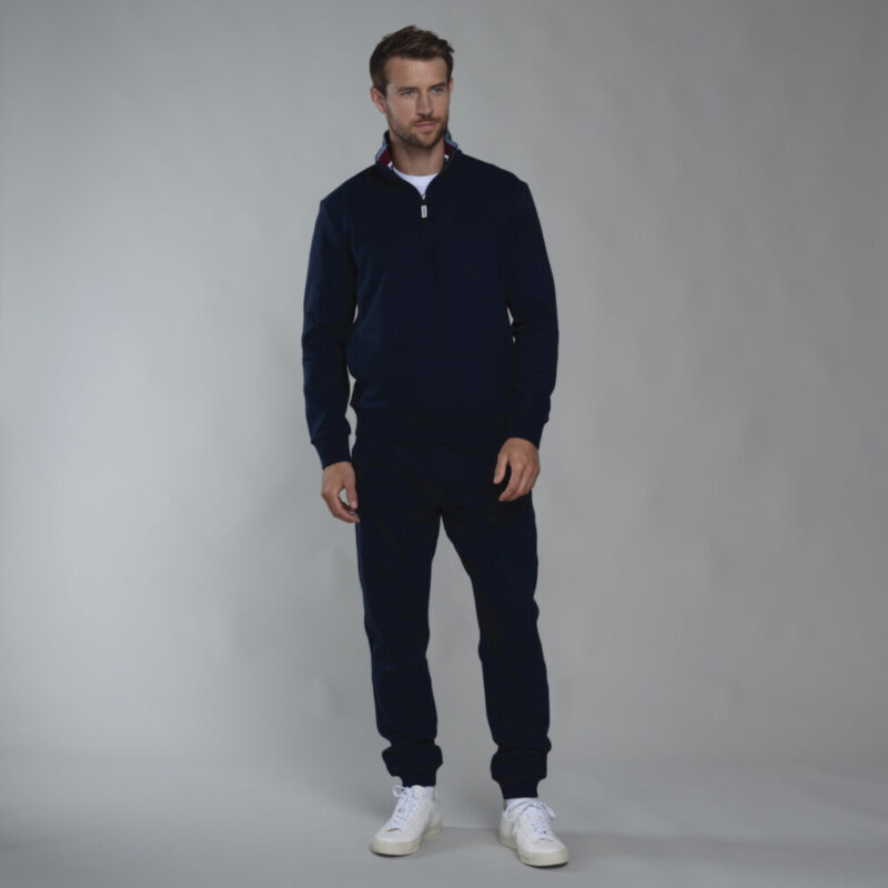 Schoffel Falmouth Sweatshirt in navy front