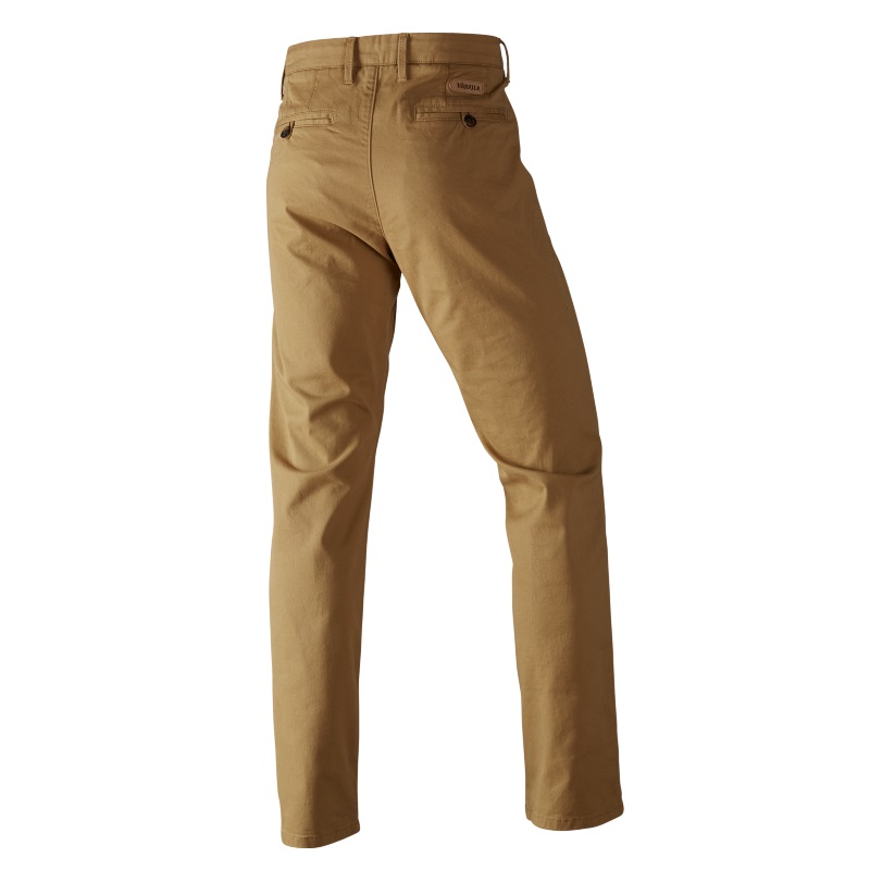 Harkila Norberg Chinos in Antique Sand back