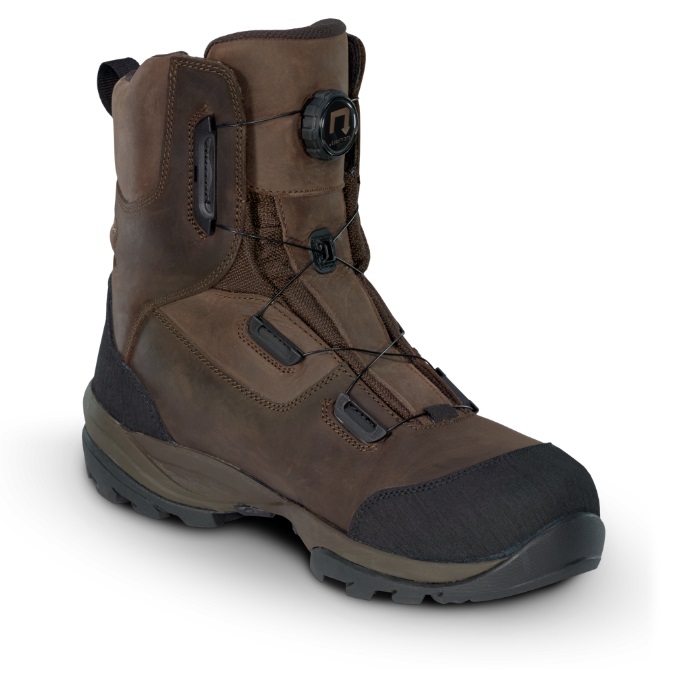 Harkila Reidmar GTX Boots in Dark Brown Front left angled