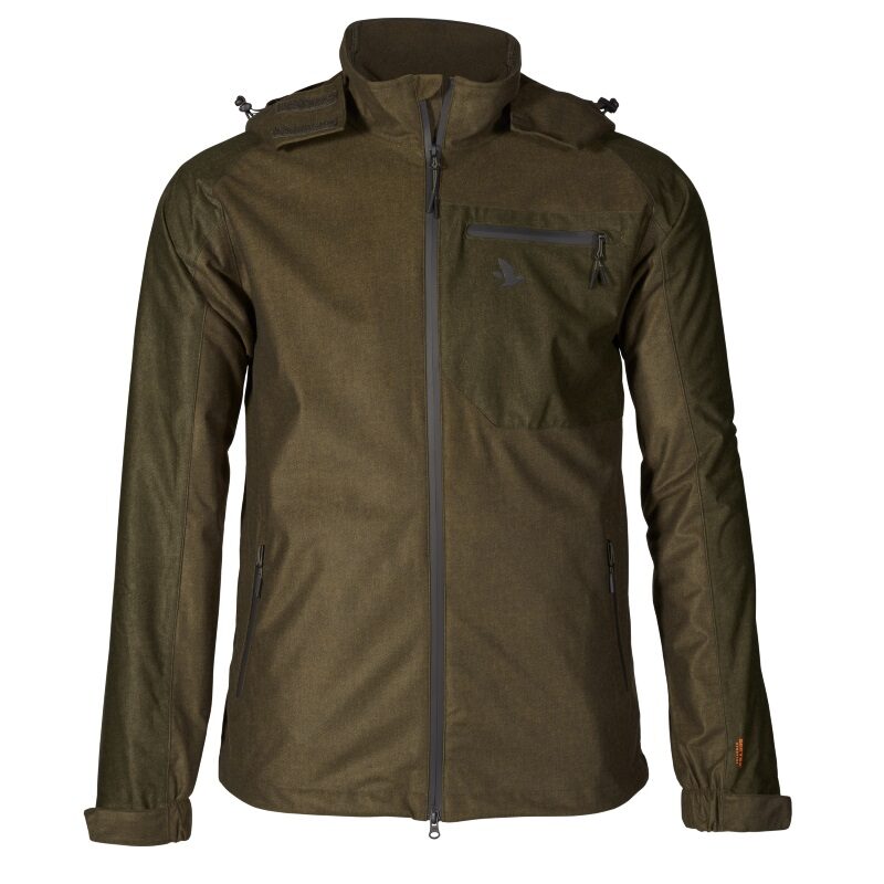 Seeland Avail Jacket in Pine Green Melange Front