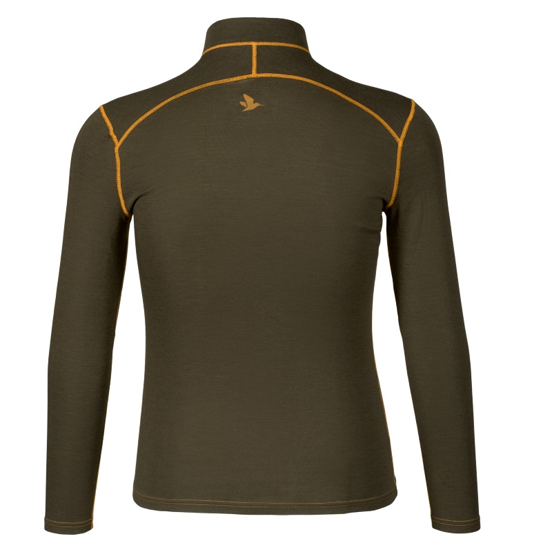 Seeland Hawker Base Layer Set in Pine Green top rear