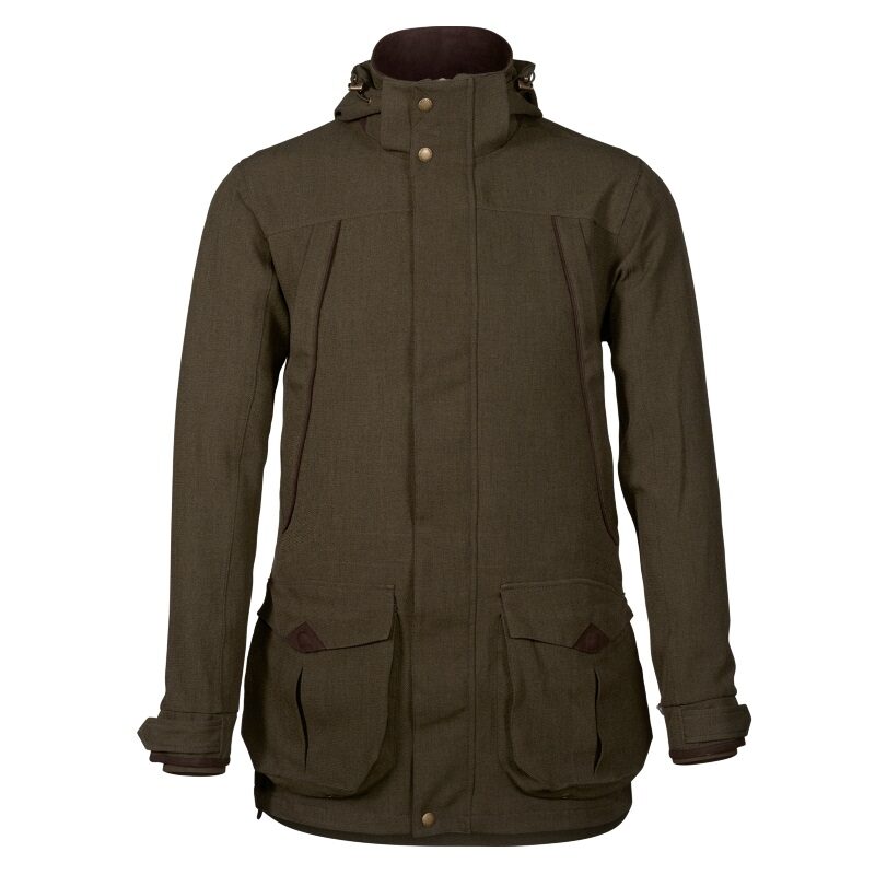 Seeland Mens Woodcock Advanced Jacket in Shaded Olive Front
