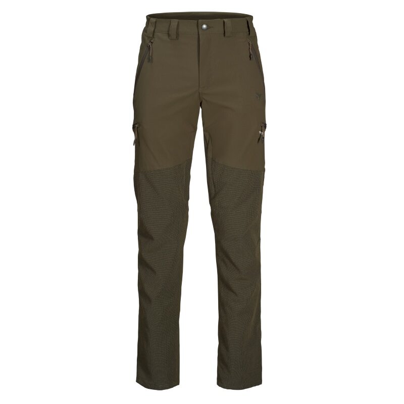 Seeland Outdoor Membrane Trousers in Pine Green front