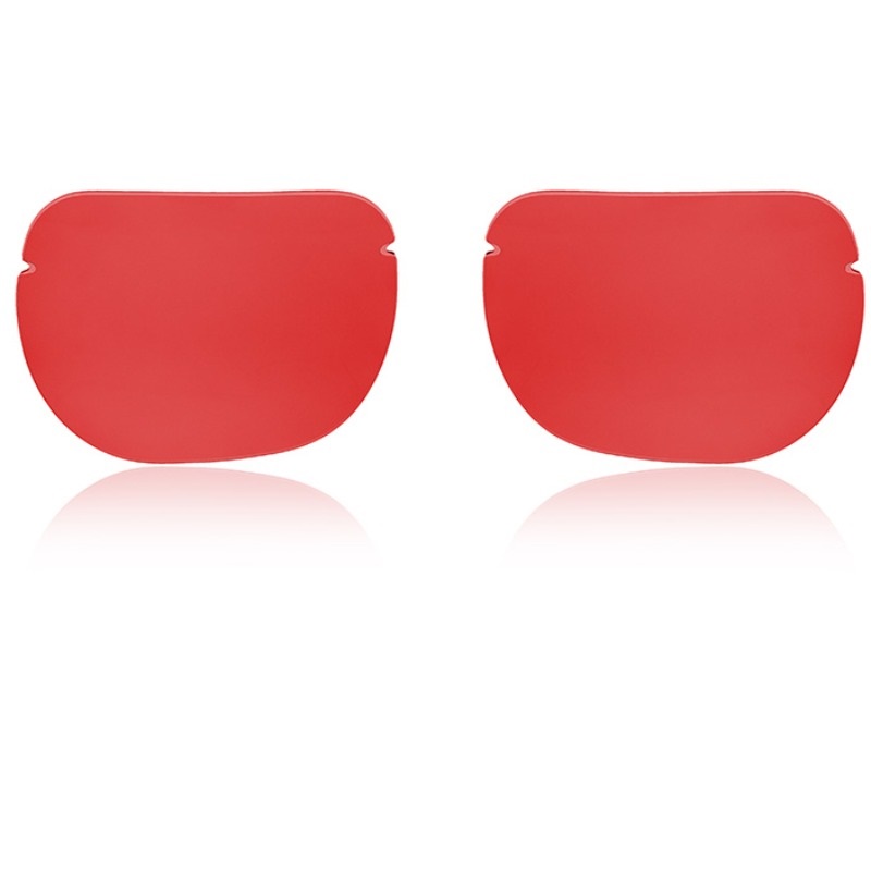 Delaro Red Glasses Lenses