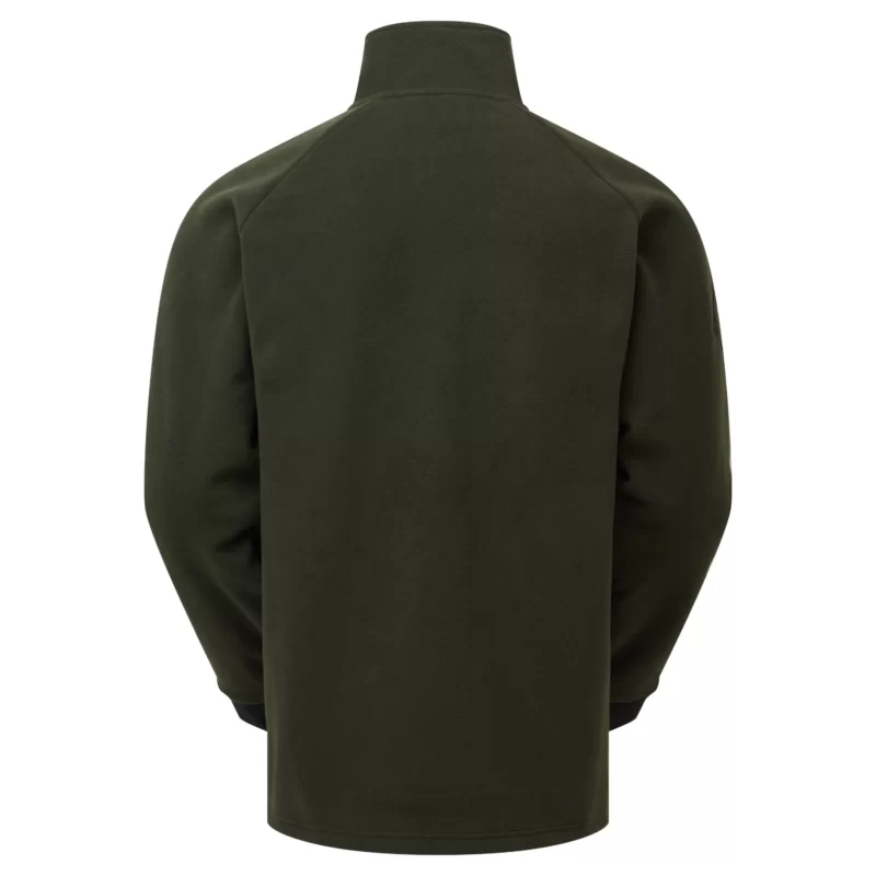 Ridgeline Mens Igloo II(2) Bush Shirt in Olive with Black Highlights rear
