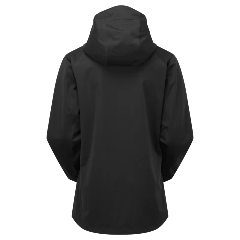 Ridgeline Ladies Kiwi Three Layer Jacket in Black back