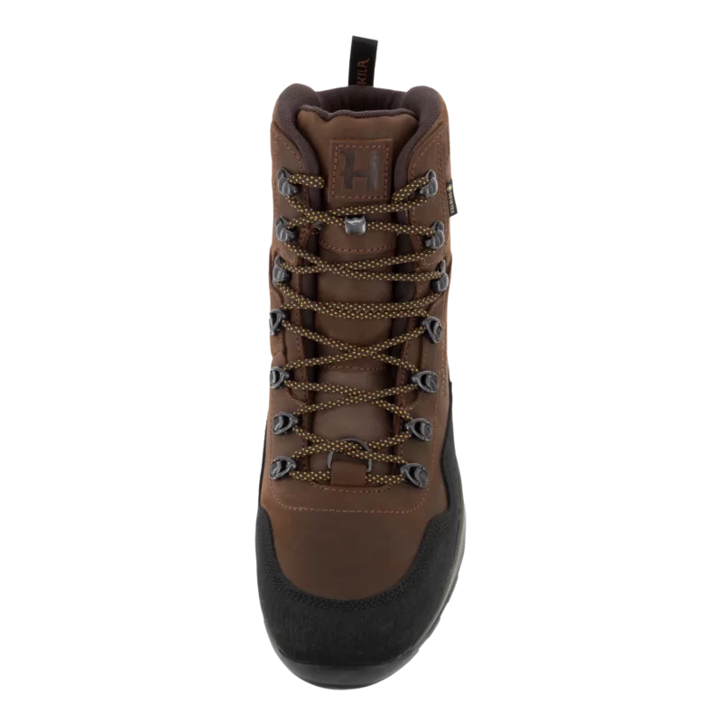 Harkila Pro Hunter Lodge 2.0 GTX Boots in Chocolate Brown front view