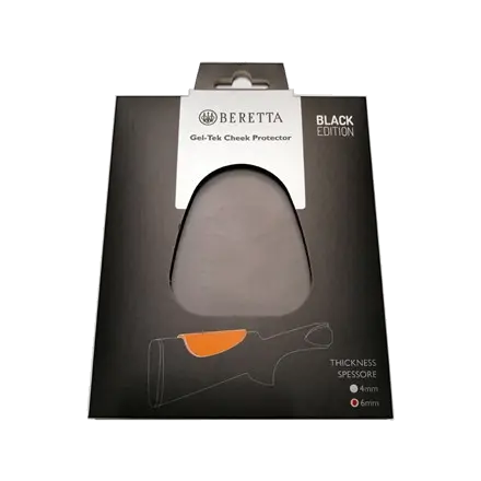Beretta Universal Gel Tek Cheek Protector Black Edition in Packet