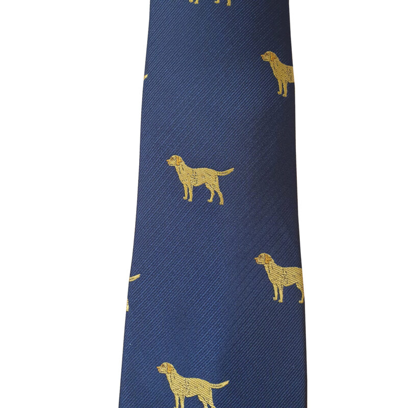 Gold Labrador Tie